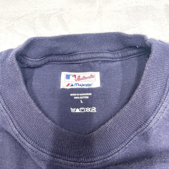 Minnesota Twins Shirt Adult Large Blue MLB Baseball Athletic Playoffs 2009 Mens - Picture 5 of 6